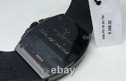 Men's Watch, Chronograph Super AVIO MILANO, Case Black 46 MM, Motion Swiss Made