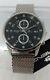 Men's Watch Lorenz, Cronografo, Black, Bracelet Style Milano Steel, Sub 100 Mt