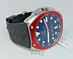 Men's Watch, Super Avio, Case Large 46 MM, Steel And Aluminium, AVIO MILANO, Red