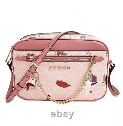 Michael Kors Shoulder Bag Jet Set Item Girls LG Ew Chain Milano P. Blush