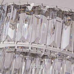 Milan Ceiling Light Adjustable Gold Luxury Crystal Ring Lighting Chandelier