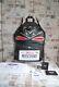 Moschino Couture Milano Black Leather Cadillac Backpack Wings Unisex Bnwt