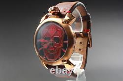 N. Near MINT withCase, Paper GaGa Milano Bionic Skull Limited Edition 48mm Manual