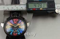NEAR MINT GaGa MILANO Manuale48 5012.03S Hand Winding Men's Watch From Japan