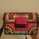New $950 Etro Milano Circus Collection Printed Shoulder Bag 100% Made In Italy