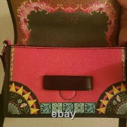 NEW $950 Etro Milano Circus Collection Printed Shoulder Bag 100% Made in Italy