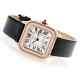 New Gv2 Gevril Milan Limited Edition Swiss Made Diamond Leather Strap Rose Gold