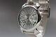 Near Mint Gagamilano 5080 Manual 46 46mm Silver Men's Watch From Japan
