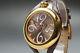 Near Mint Gaga Milano Ref 6071 Gold Flat 42 Unisex Watches From Japan