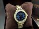 New Ferre Milano Women's Fm1l067m0071 Gold Ip Swiss-made Timepiece Wristwatch