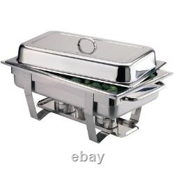 Olympia S299 Milan Set of Four Chafing Dishes (Boxed New)