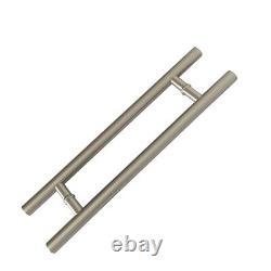 Pull Handle Round Entry Front Door brushed satin nickel 304 stainless steel