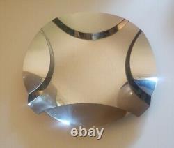 ROBOTS MILANO Large Stainless Steel Tray Sculpture Enzo Panzeri Design Post Mod