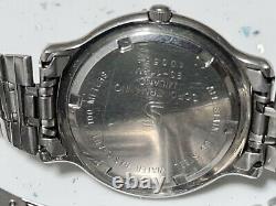 Rare Sord Ermanno Milano Watch Quartz ES-113M Ref 1D0553
