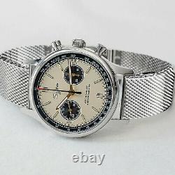 Sugess GOLD SWAN NECK MILAN Panda Mechanical Watch Seagull 1963 SUPANK030SN