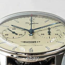 Sugess Ivory SWAN NECK Domed x MILAN Mechanical Watch Seagull 1963 SU1901F021SN