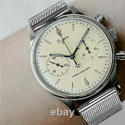 Sugess Ivory SWAN NECK Domed x MILAN Mechanical Watch Seagull 1963 SU1901F021SN