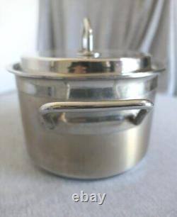 Tekniko by Silga Italy 11 C Stainless Steel Inox 18/10 Sauce Cooking Pot w Lid
