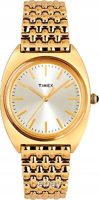 Timex Gold Womens Analogue Watch Milano TW2T90400