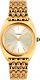 Timex Gold Womens Analogue Watch Milano Tw2t90400