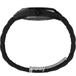 Timex Men's Watch Milano XL Quartz Black Dial Steel Bracelet TW2U15500VQ