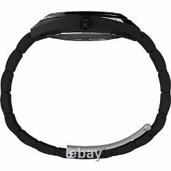 Timex Unisex Milano XL 38mm Stainless Steel Bracelet Watch Black Timepiece Le