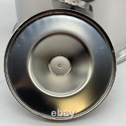 Vtg Post Modern Bodum C Jorgensen Design Stainless Steel Teapot Kettle Teak