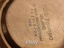 Watch Sordi Ermanno Milano Quartz Rare 4NES-820 Chronograph Italiano