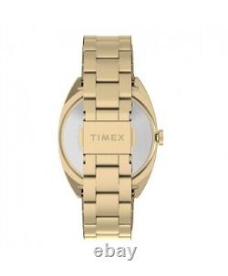 Watch TIMEX Man Woman Milano XL Vintage Date Steel Golden TW2U15700