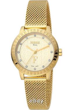 Womans Wristwatch FERRE' MILANO FM1L174M0061 Steel IP Gold IJP