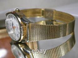 Women's Milan True Moon Phase Gold Date Watch. Perfect Fit Band. 2 Year Warranty