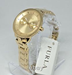 Women's Watch Furla Milano Metropolis, Case And Gold Bracelet PVD, Diameter 31mm