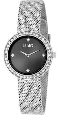 Women's Watch Liu Jo Case Steel Crystals Jersey Milano Diamond TLJ2139