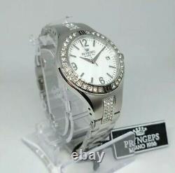 Women's Watch Pryngeps Milano 1956, Dial Mother of Pearl, White Zirconia, 34mm