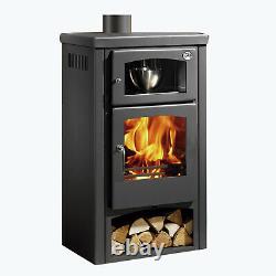 Wood Burning Multi-fuel Stove Cooker Milano Modern Stoves