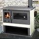 Wood Burning Range Stove Oven Cooker Multi Fuel Milan Lux Modern Stove