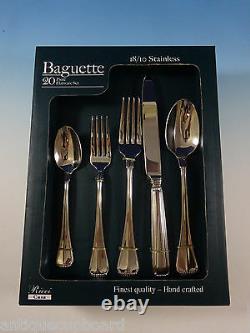 Baguette Milano By Ricci Stainless Flatware Set De Table Service 12 Nouveau 65 Pcs