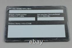 Boîte Near Mint Gaga Milano 40 5020 Cadran Blanc Montre pour Homme à Quartz Manuale Japonais