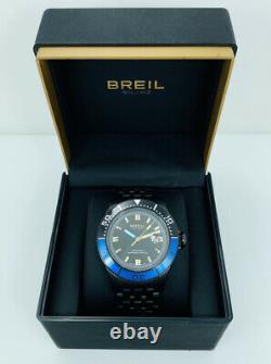 Breil Milano Bw0404 Manta Homme Ronde Noir Analogique Date Stainless Steel Watch