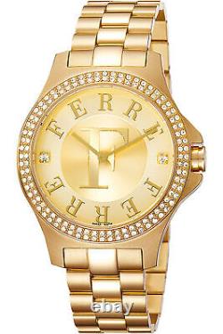 Femmes Wristwatch Ferre' Milano Fm1l022m0071 Acier Ip Gold Ijp