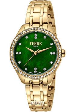 Femmes Wristwatch Ferre' Milano Fm1l116m0071 Acier Ip Gold Ijp