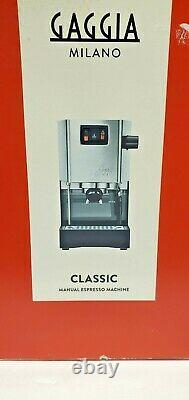 Gaggia Milano Classic Ri9303/47 Accueil Espresso Machinemint Cond Dans La Boîte Originale