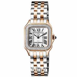 Gv2 Par Gevril Women’s 12104b Milan Swiss Diamond Stainless Steel Two-tone Watch
