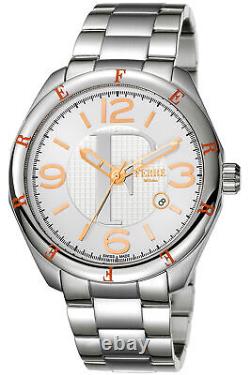 Mans Wristwatch Ferre' Milano Fm1g004m0071 Acier Couleur Argent Ijp