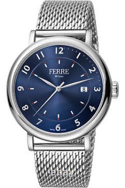 Mans Wristwatch Ferre' Milano Fm1g111m0051 Acier Couleur Argent Ijp