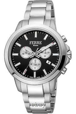 Mans Wristwatch Ferre' Milano Fm1g153m0071 Acier Couleur Argent Ijp