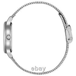 Montre Citizen Eco-Drive pour femme Lady 30mm Cadran blanc Bracelet Milano EM0899-81A