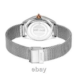 Montre Just Cavalli pour femmes, ensemble Glam en acier Milano/argenté JC1L195M0265