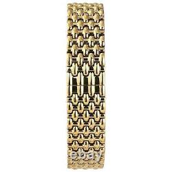 Montre Timex pour femmes avec cadran en ton or et bracelet en acier inoxydable Milano TW2T90400VQ