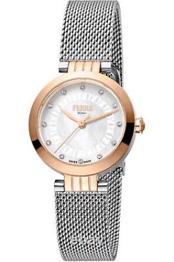 Montre à quartz de mode Ferre Milano pour femme FM1L166M0061 de 28mm